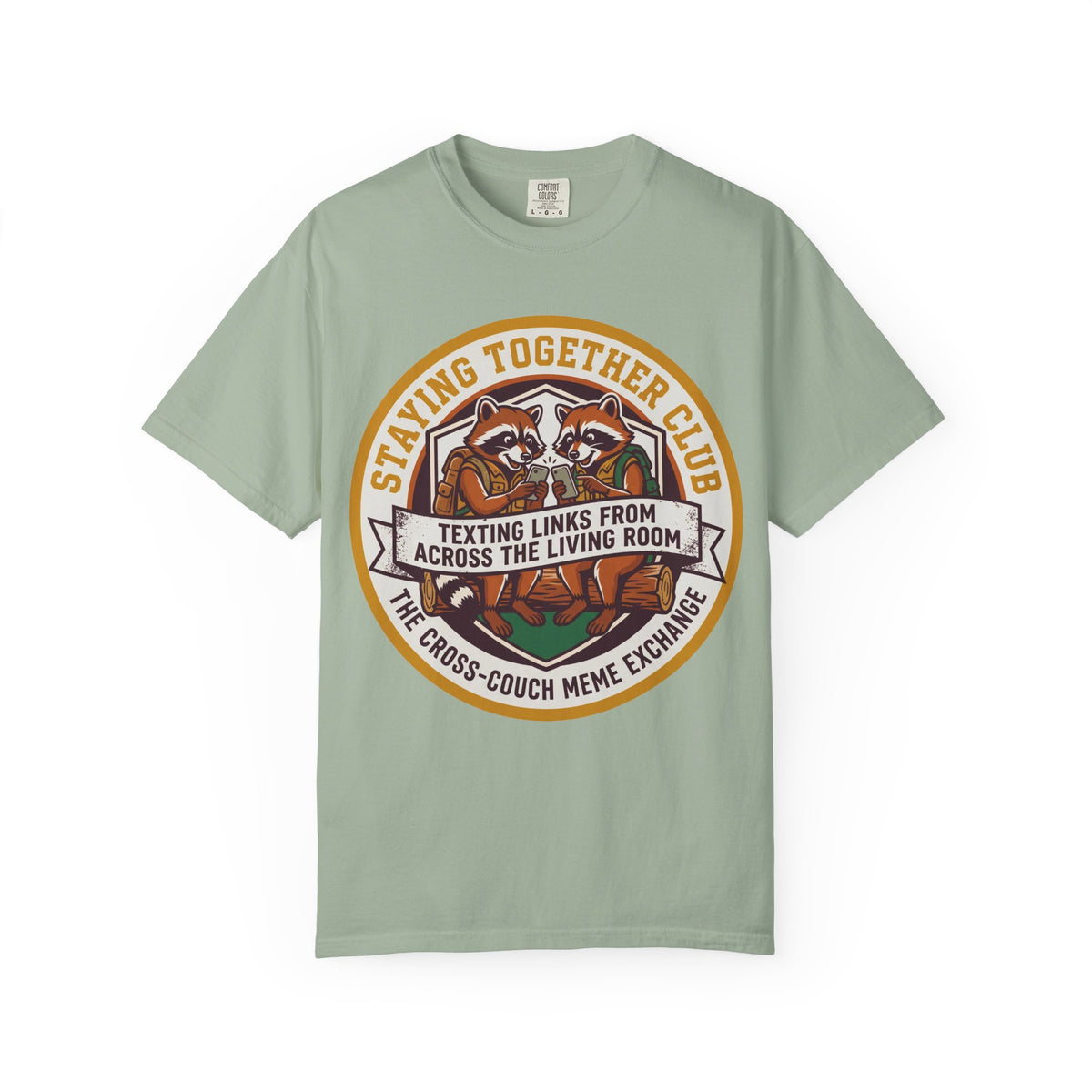 The Cross-Couch Meme Exchange – Funny Couples T-Shirt