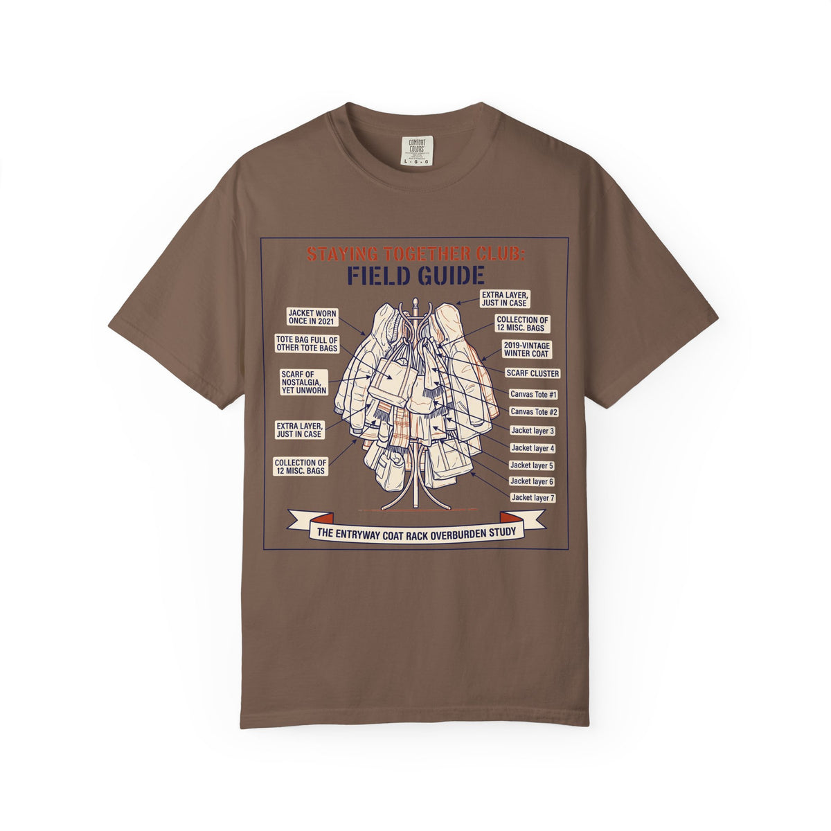 The Overloaded Coat Rack – Funny Household T-Shirt
