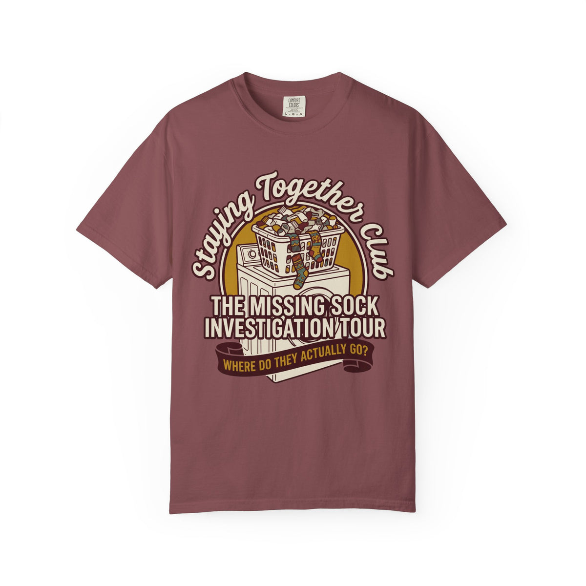 The Missing Sock Investigation Tour Tee