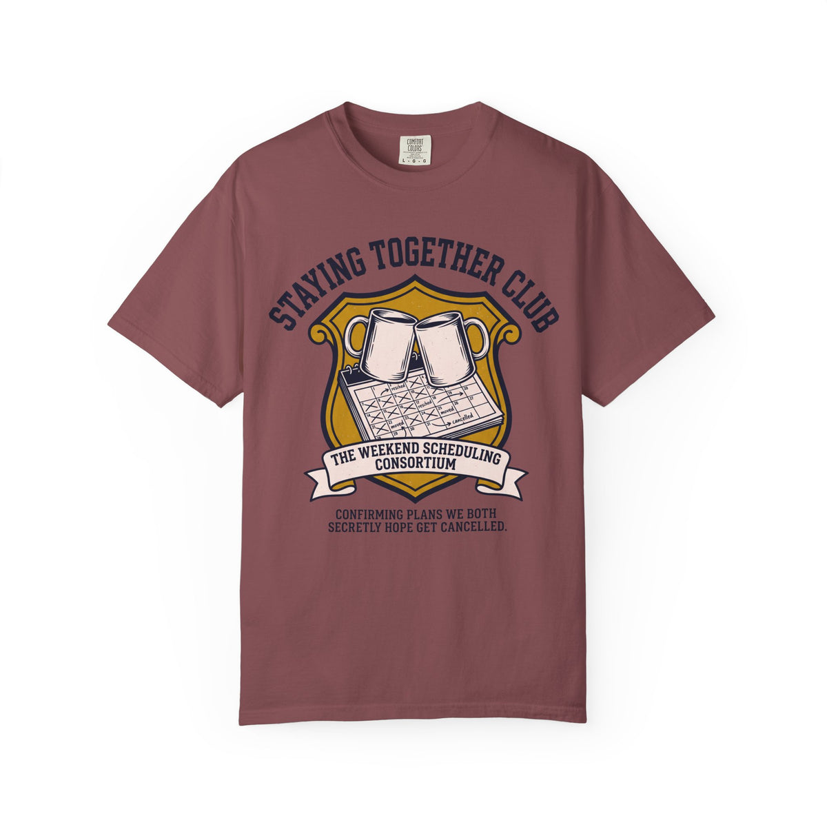 Plans We Hope Get Cancelled – Funny Couples T-Shirt