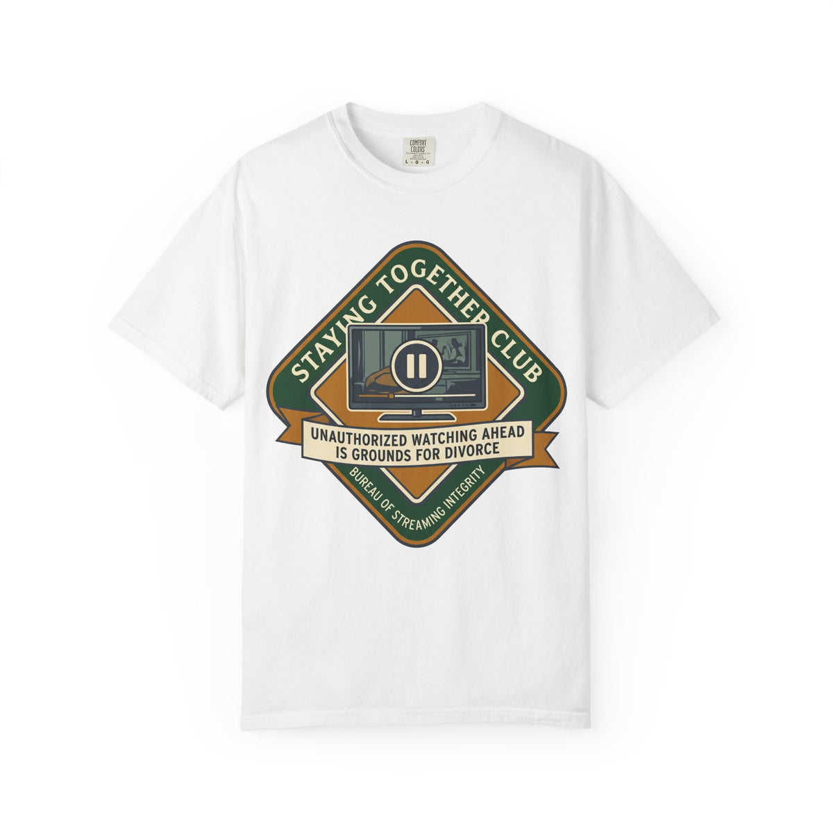 Unauthorized Watching Ahead – Funny Marriage T-Shirt