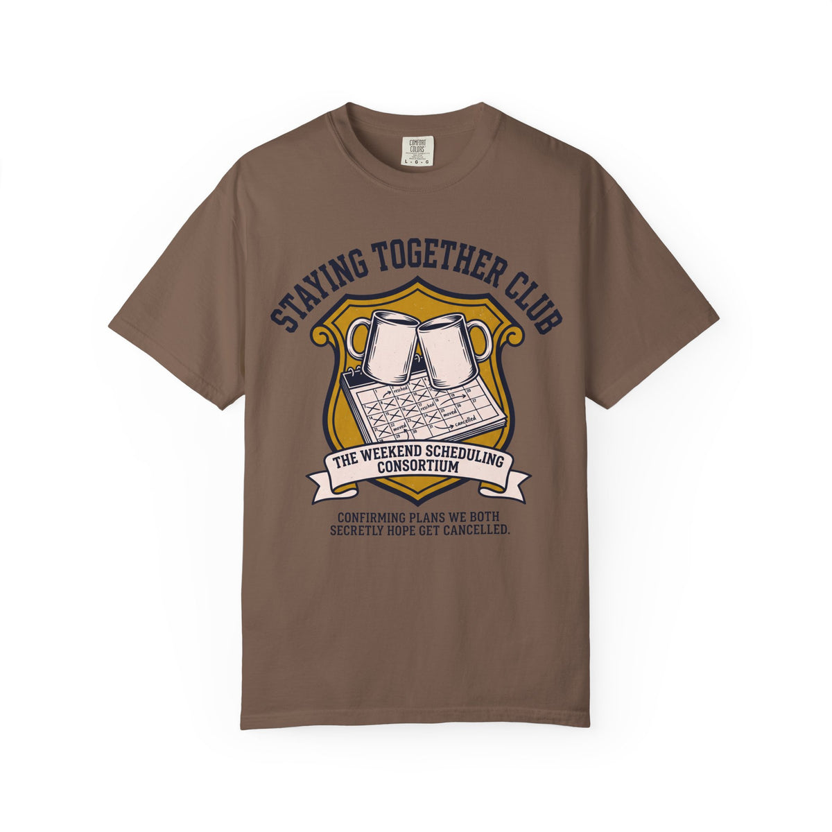 Plans We Hope Get Cancelled – Funny Couples T-Shirt