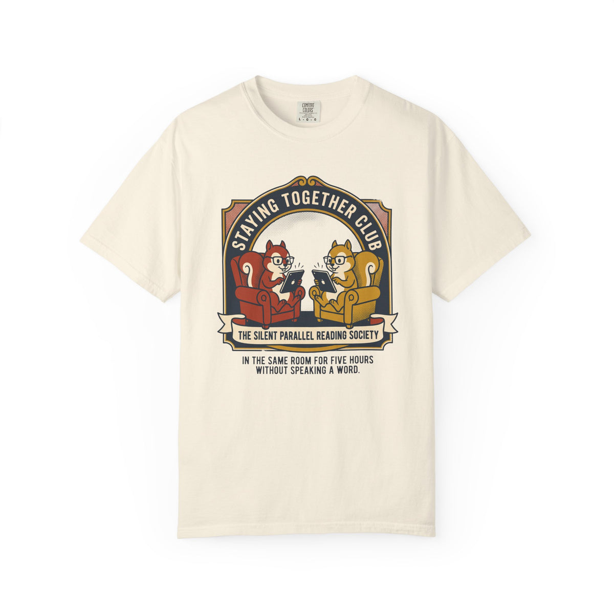 The Silent Parallel Reading Society – Funny Couples T-Shirt