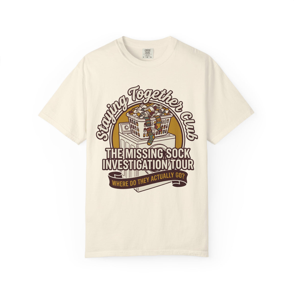 The Missing Sock Investigation Tour Tee