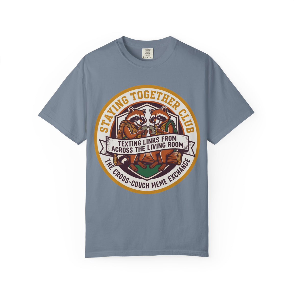 The Cross-Couch Meme Exchange – Funny Couples T-Shirt