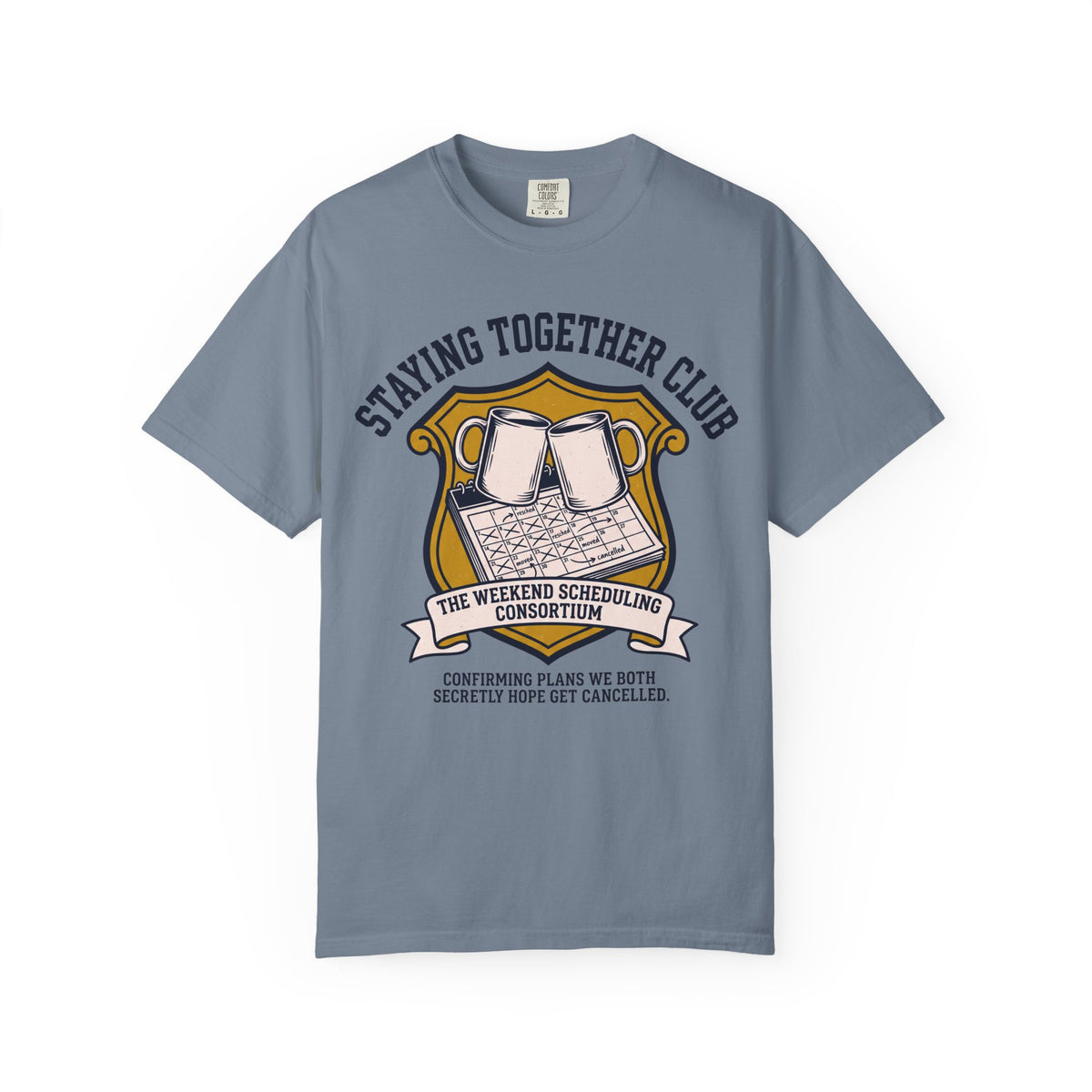 Plans We Hope Get Cancelled – Funny Couples T-Shirt