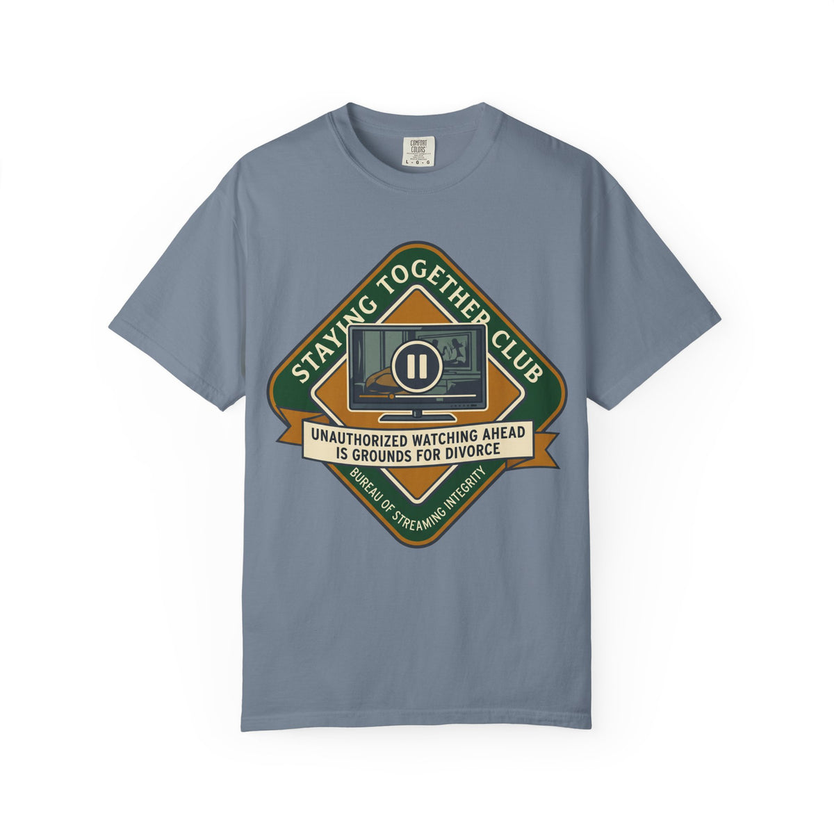 Unauthorized Watching Ahead – Funny Marriage T-Shirt