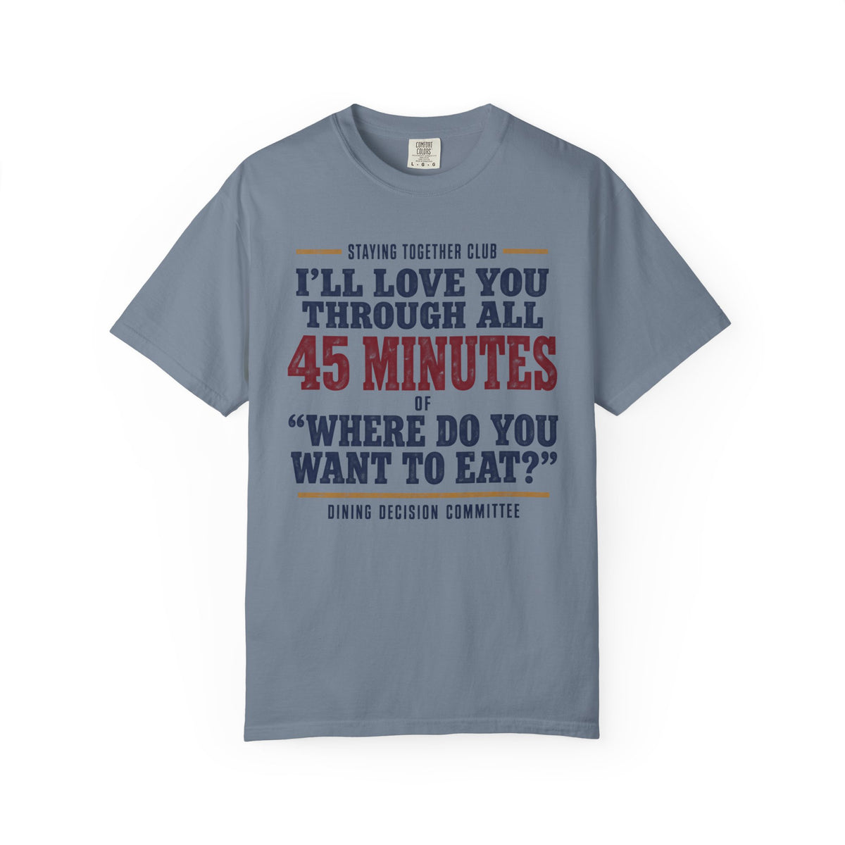 Where Do You Want to Eat? – Funny Couples T-Shirt