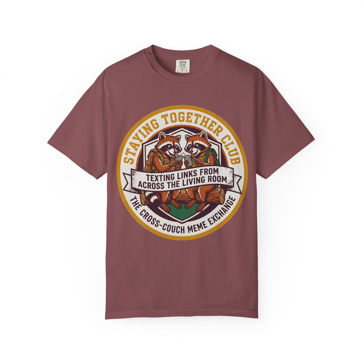 The Cross-Couch Meme Exchange – Funny Couples T-Shirt