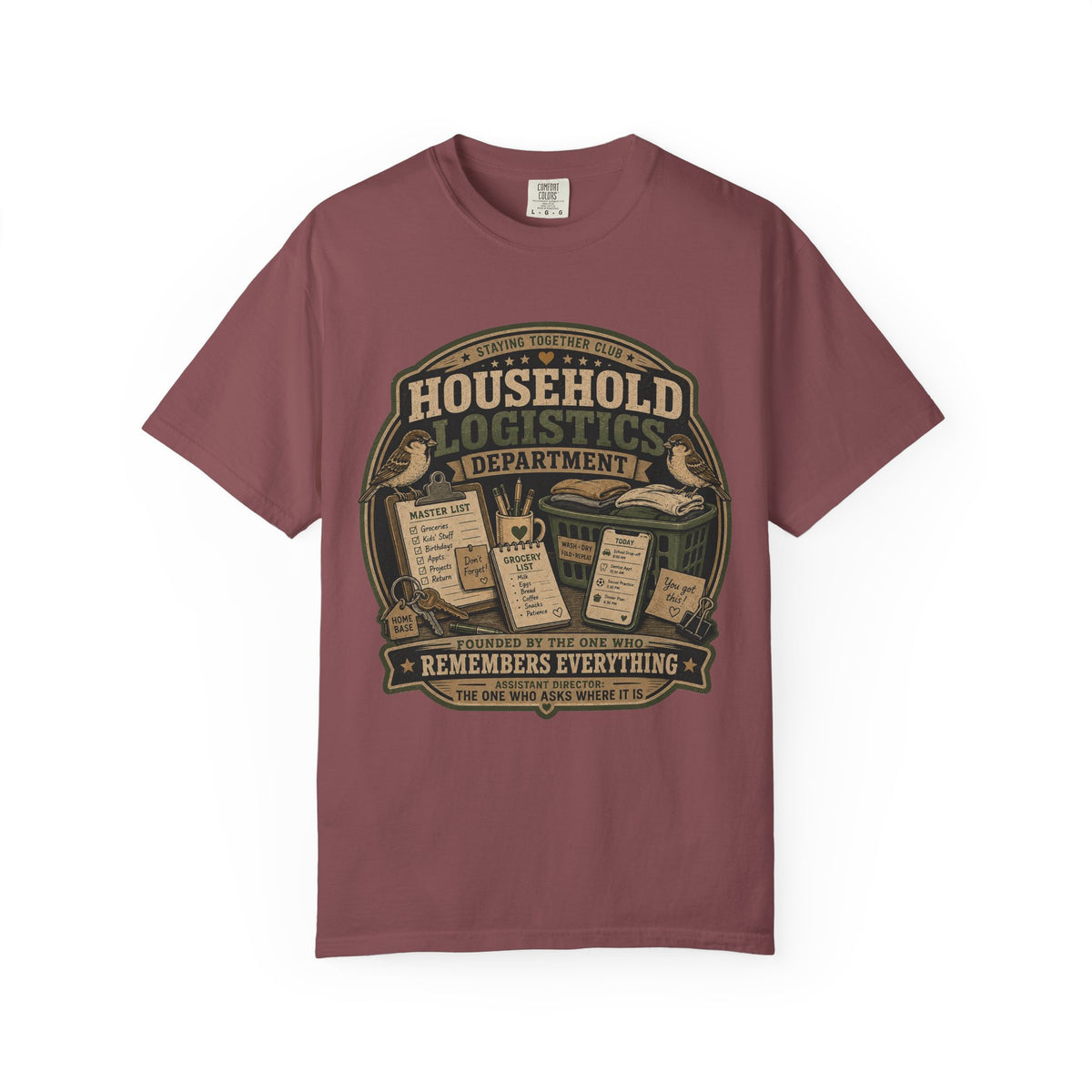 The Household Logistics Department – Funny Marriage T-Shirt