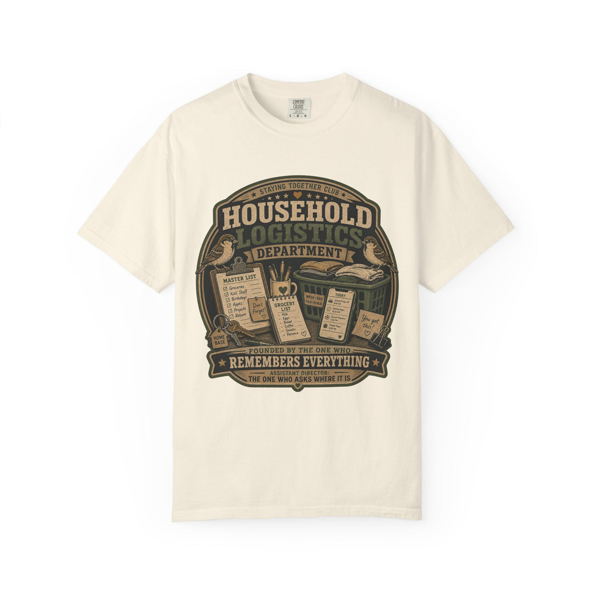 The Household Logistics Department – Funny Marriage T-Shirt