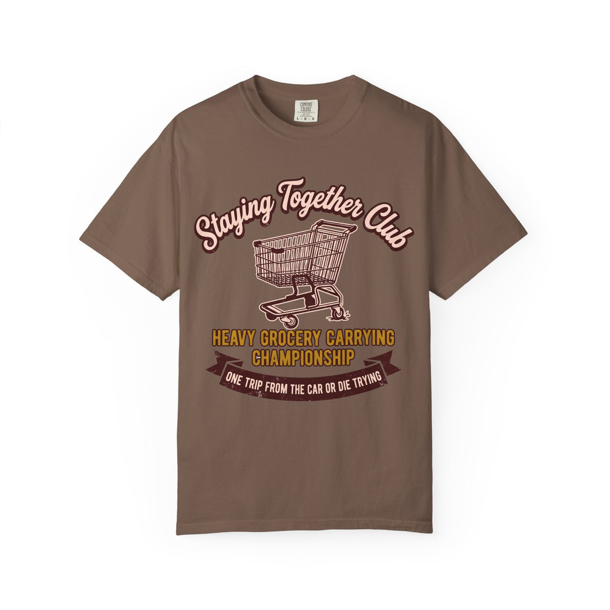 One Trip From the Car – Funny Grocery T-Shirt