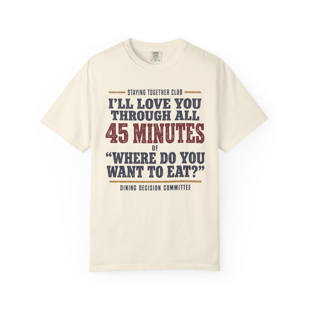 Where Do You Want to Eat? – Funny Couples T-Shirt