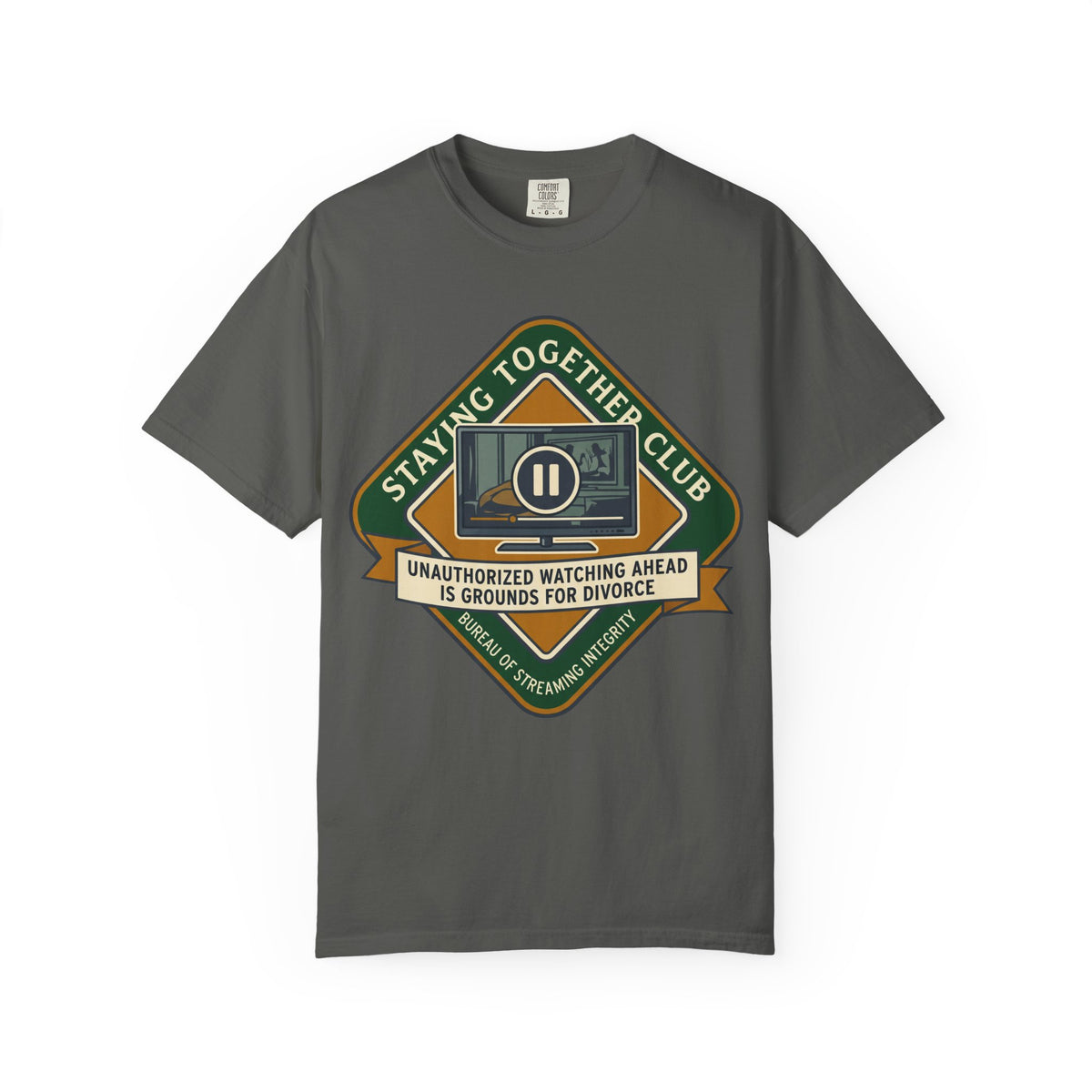 Unauthorized Watching Ahead – Funny Marriage T-Shirt