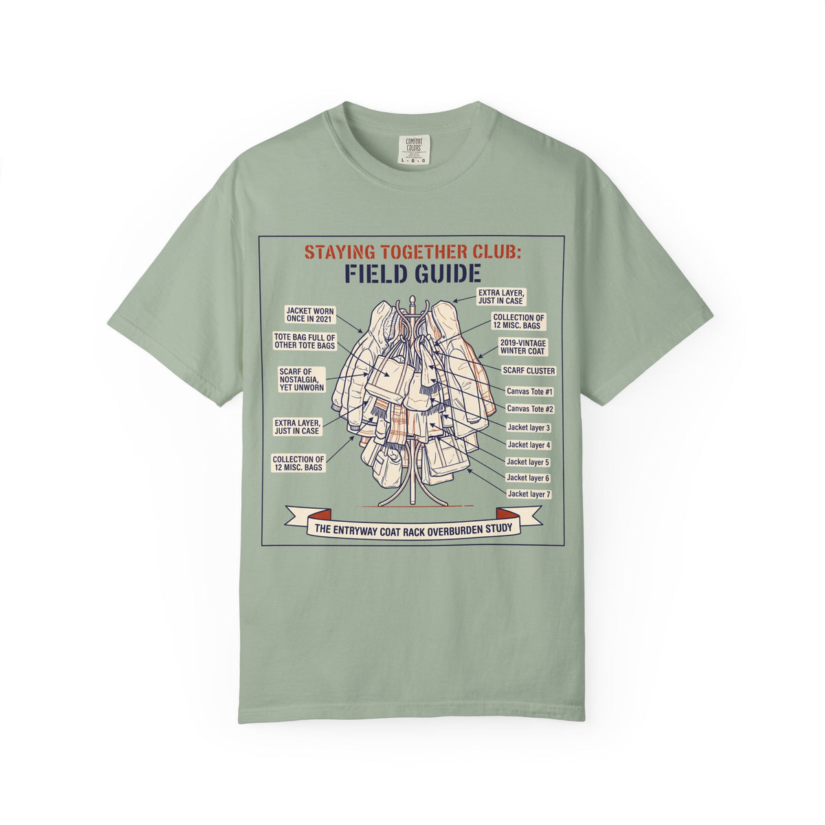 The Overloaded Coat Rack – Funny Household T-Shirt