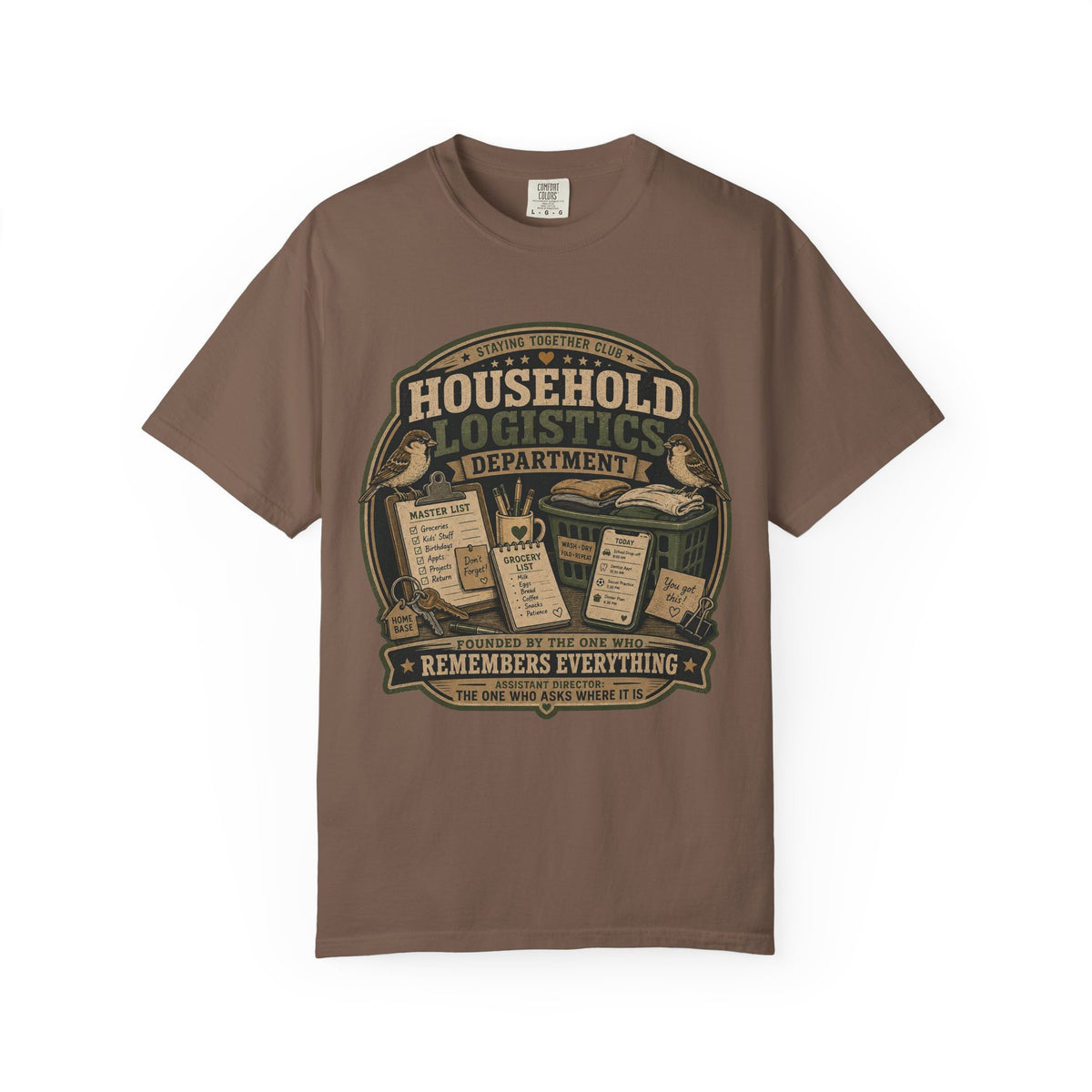 The Household Logistics Department – Funny Marriage T-Shirt