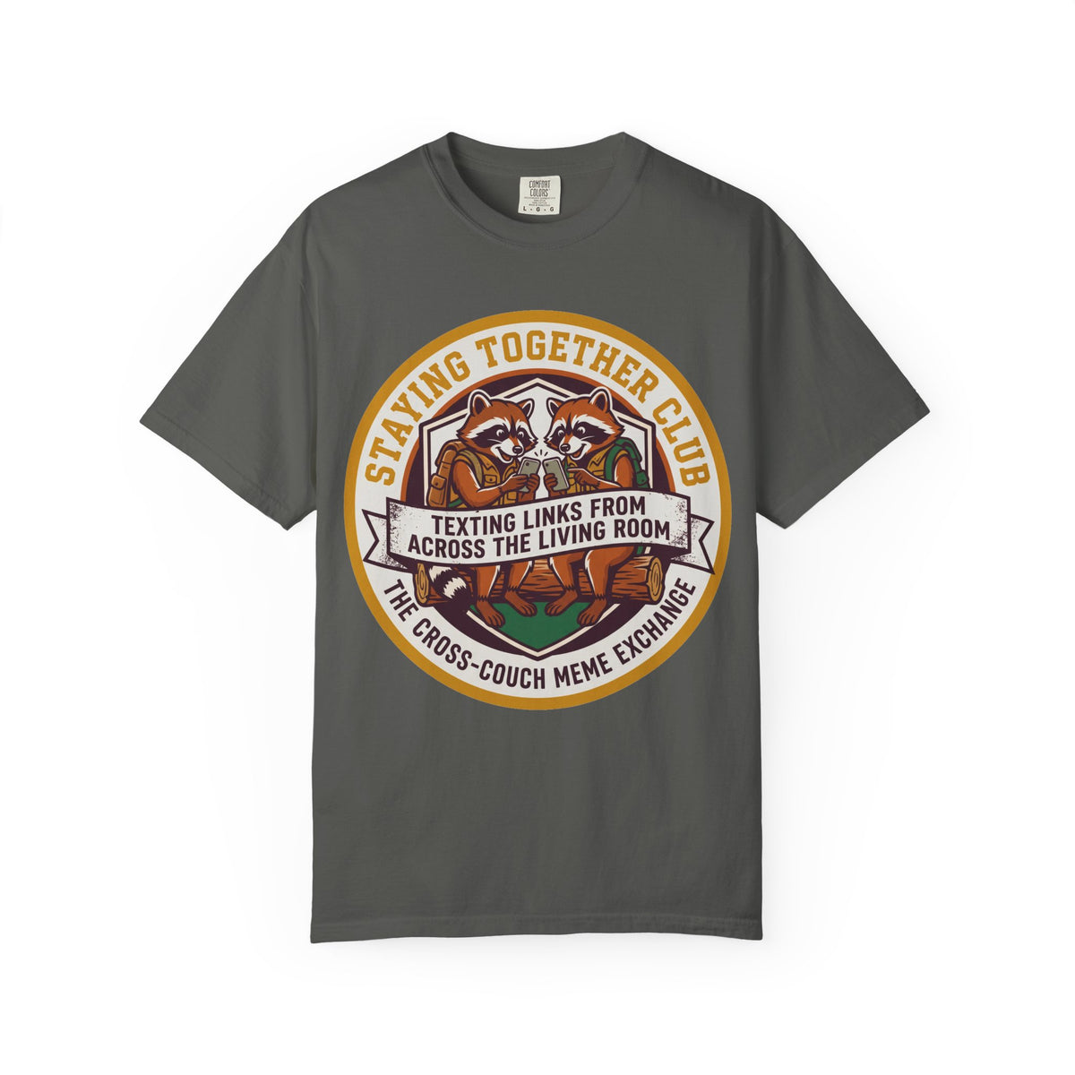 The Cross-Couch Meme Exchange – Funny Couples T-Shirt