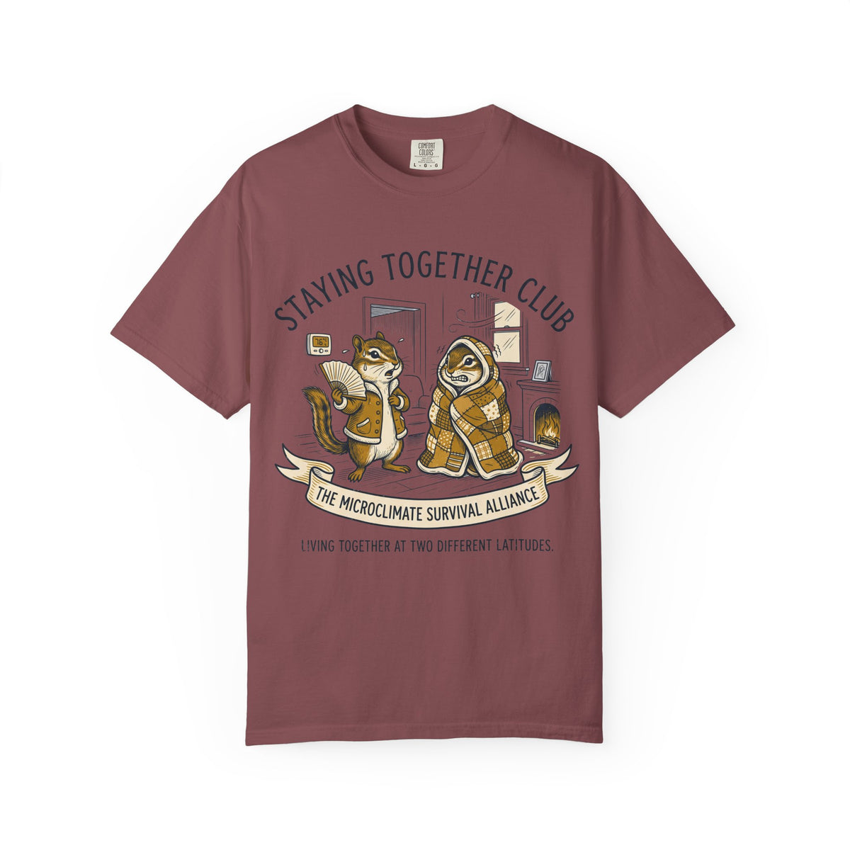 The Two Different Latitudes Tee