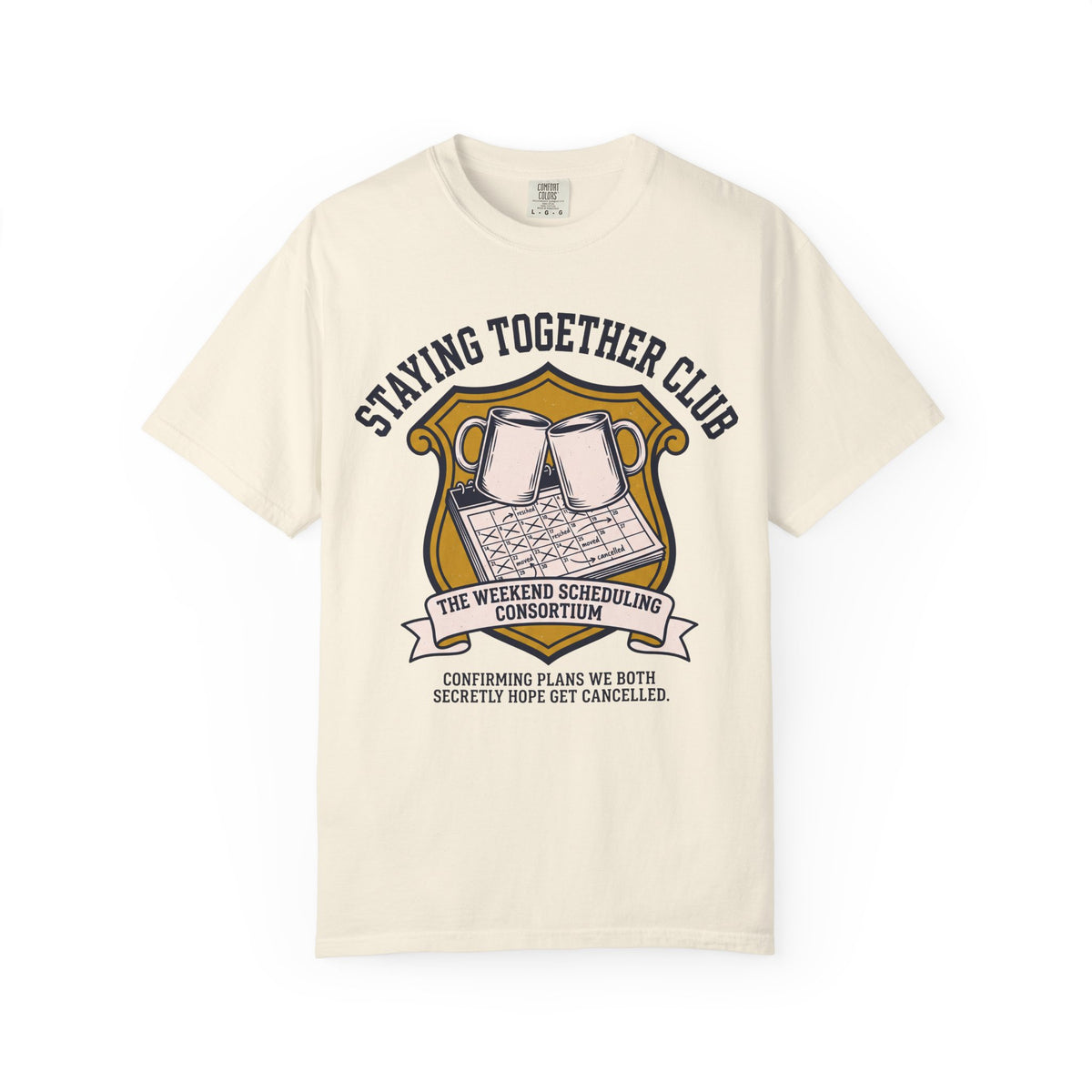 Plans We Hope Get Cancelled – Funny Couples T-Shirt