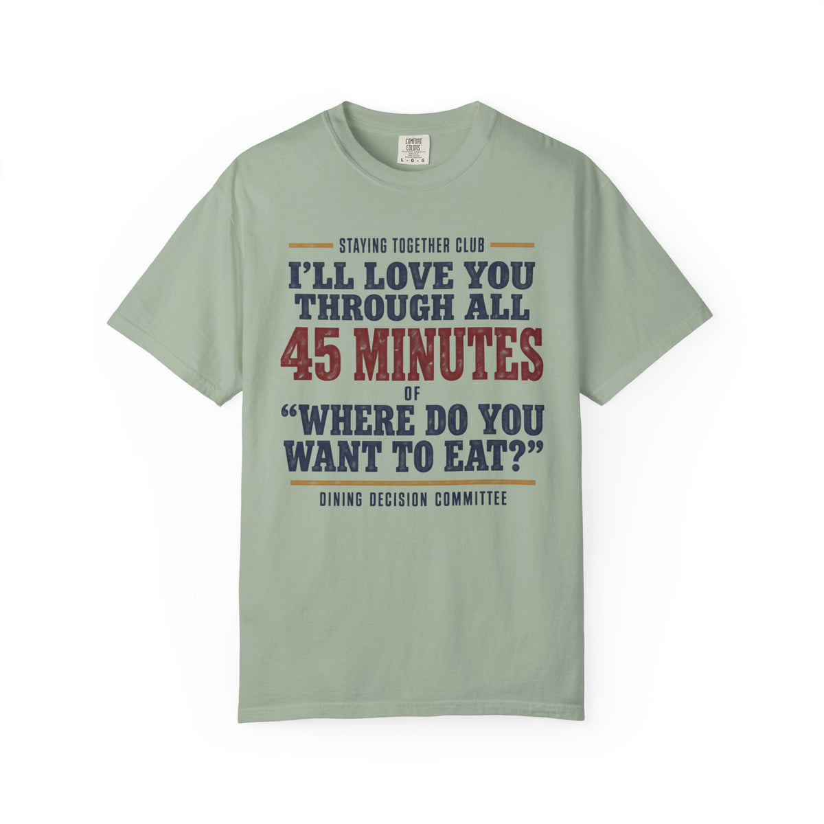 Where Do You Want to Eat? – Funny Couples T-Shirt