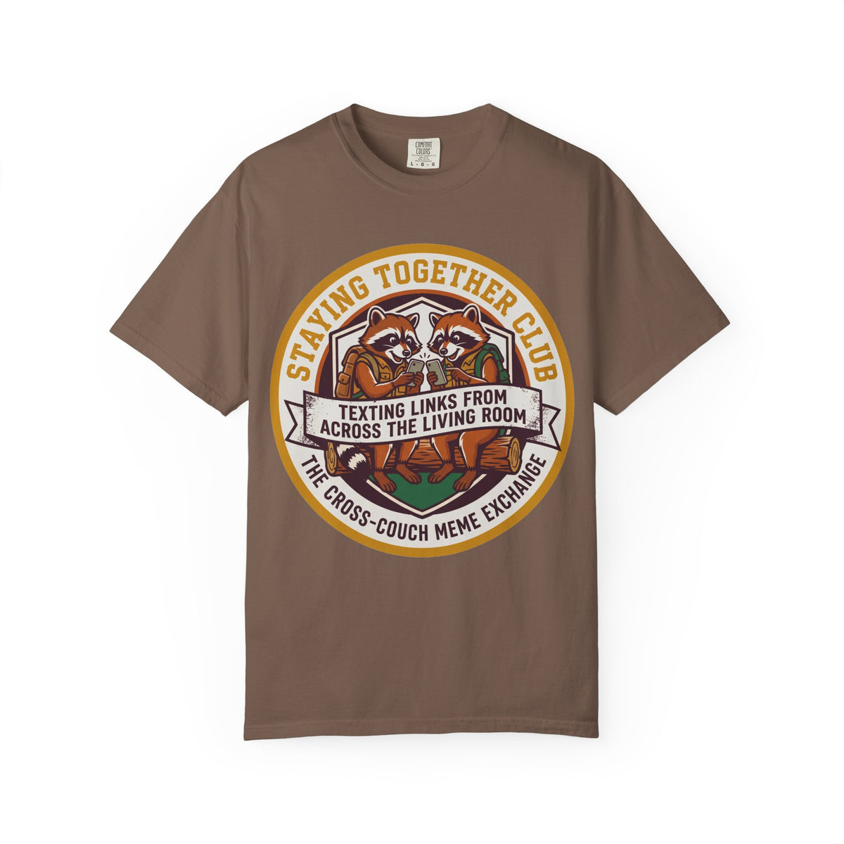 The Cross-Couch Meme Exchange – Funny Couples T-Shirt