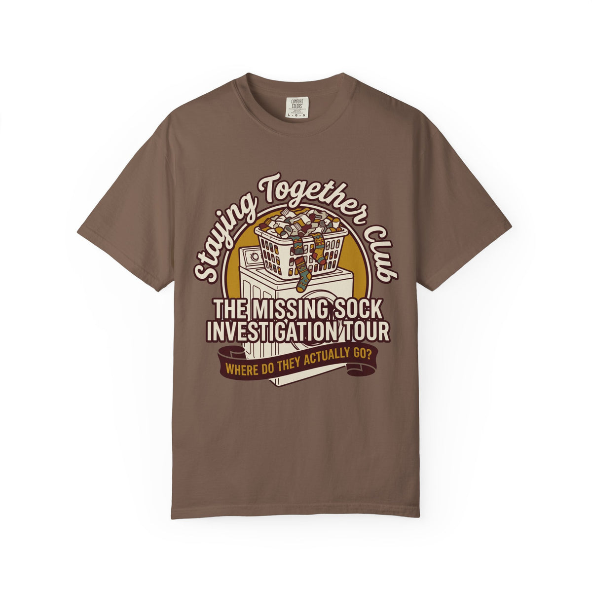 The Missing Sock Investigation Tour Tee