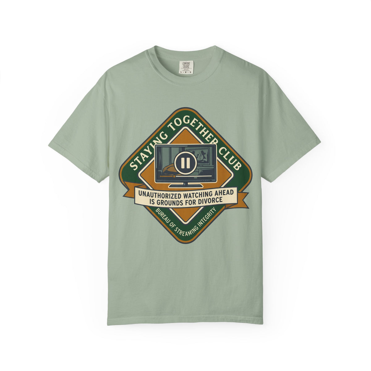 Unauthorized Watching Ahead – Funny Marriage T-Shirt