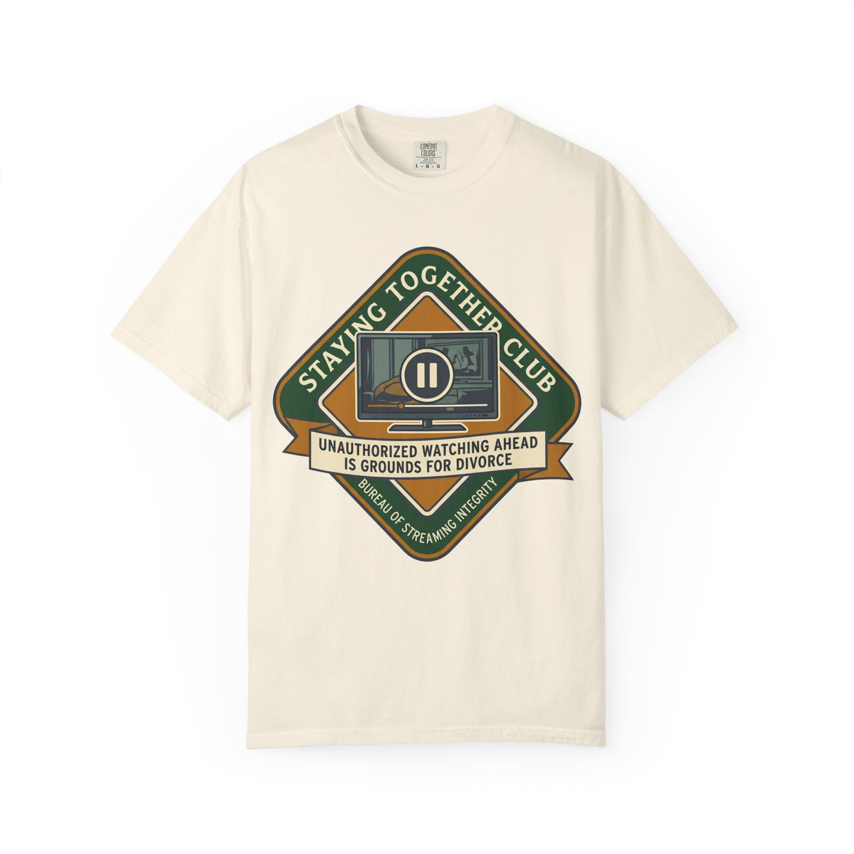 Unauthorized Watching Ahead – Funny Marriage T-Shirt