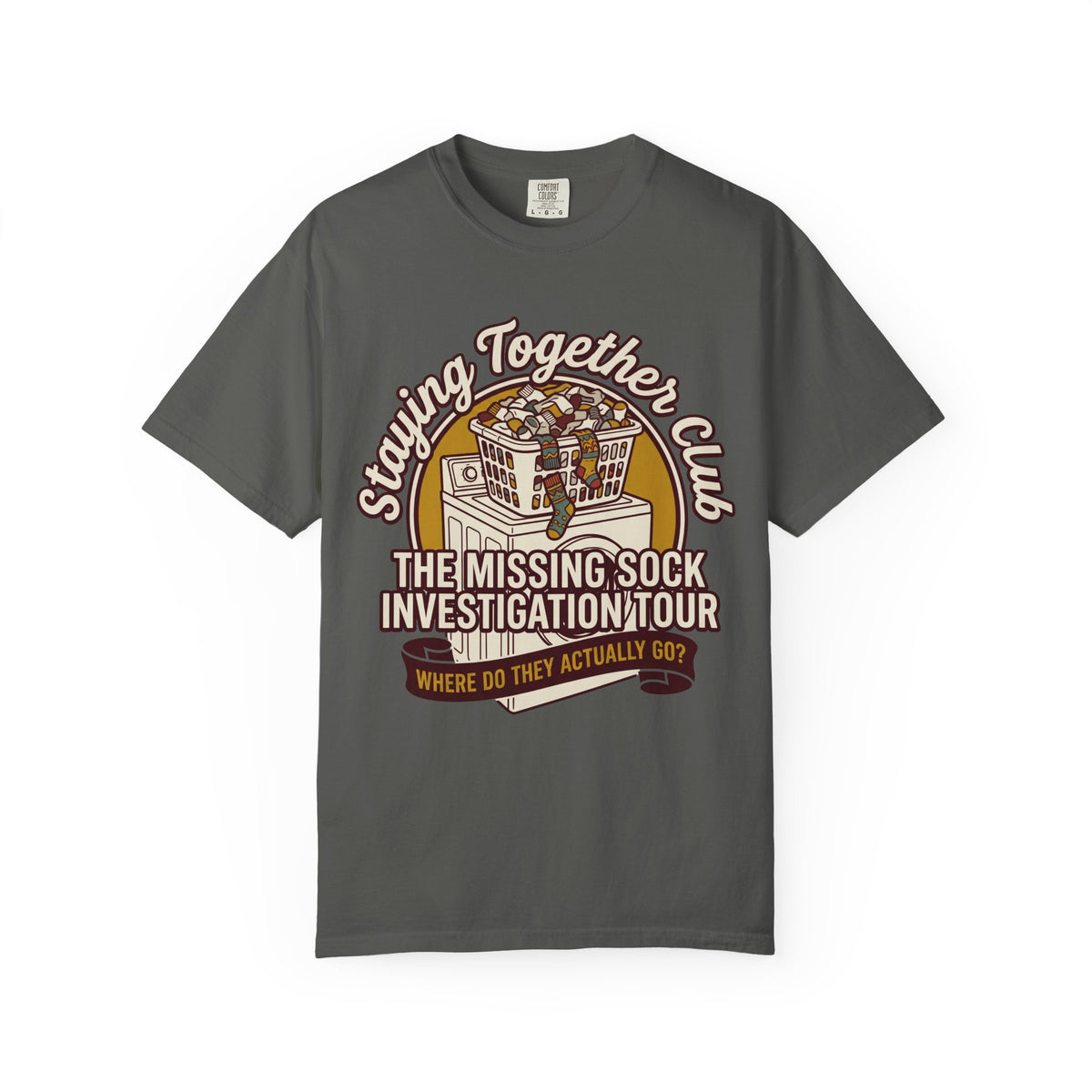 The Missing Sock Investigation Tour Tee