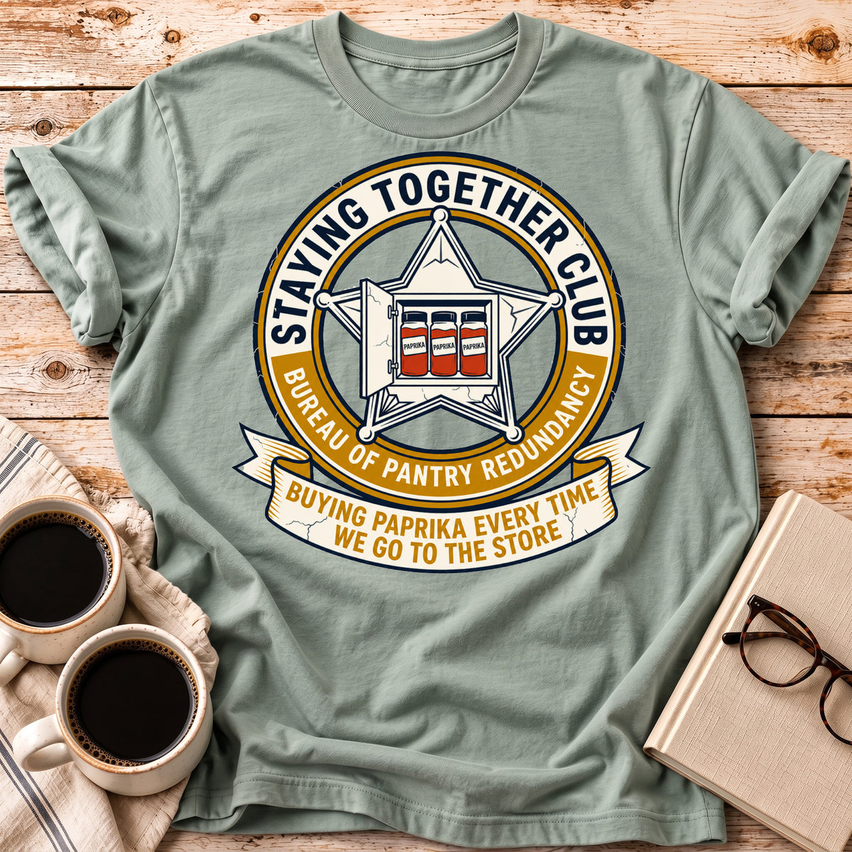 The Bureau of Pantry Redundancy Tee