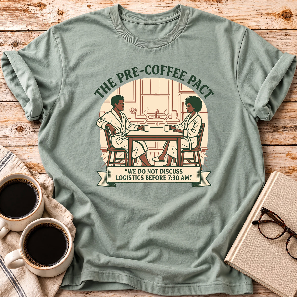 The Pre Coffee Pact Tee