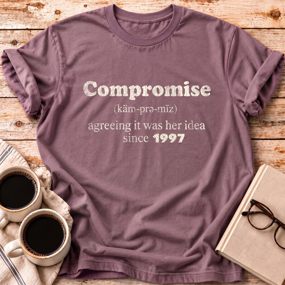 The Compromise Personalized Marriage Tee