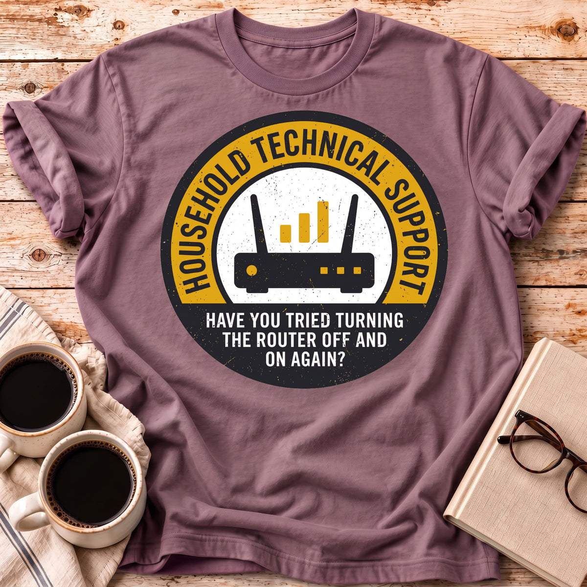 Household Tech Support Tee