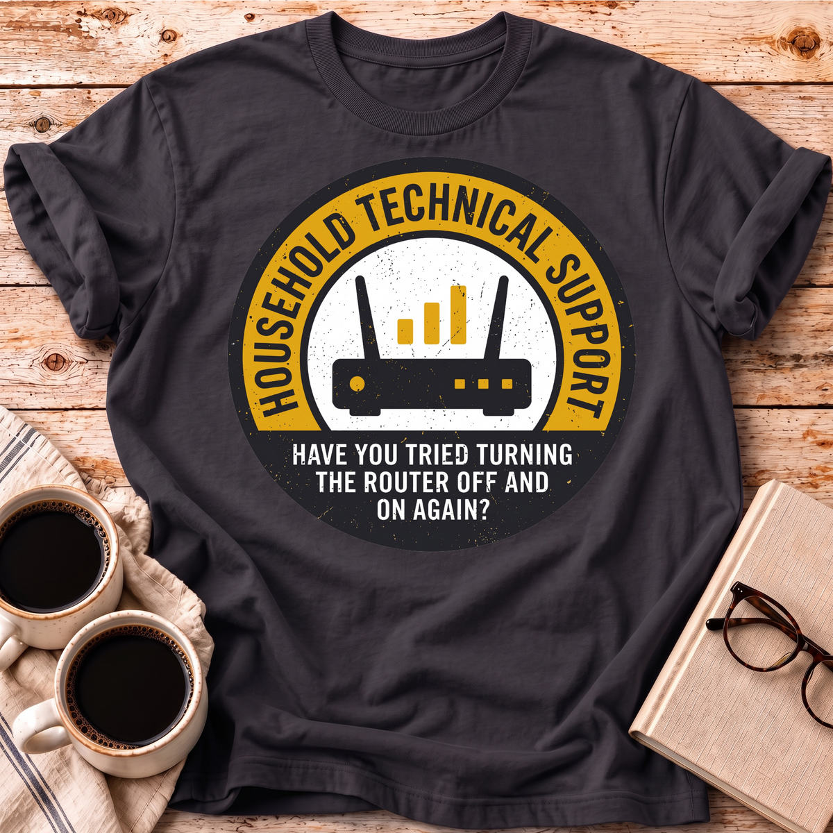 Household Tech Support Tee