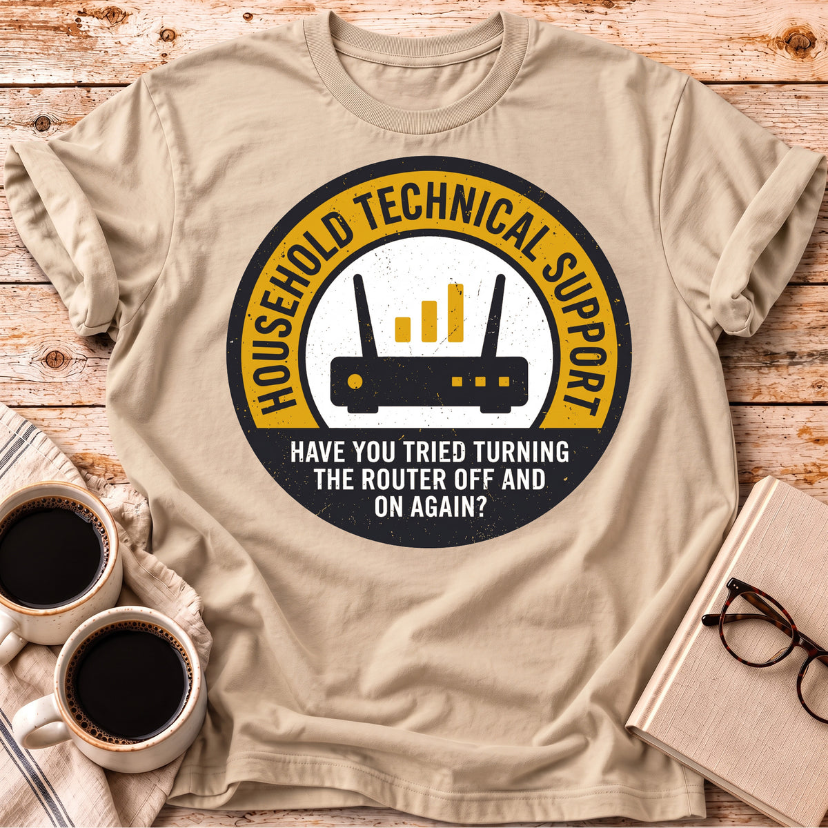 Household Tech Support Tee