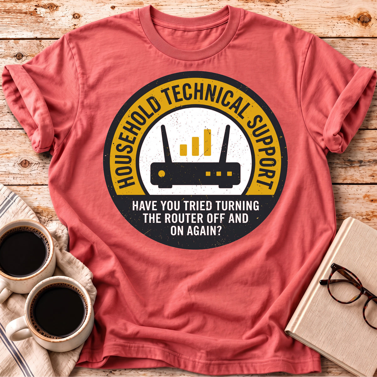 Household Tech Support Tee