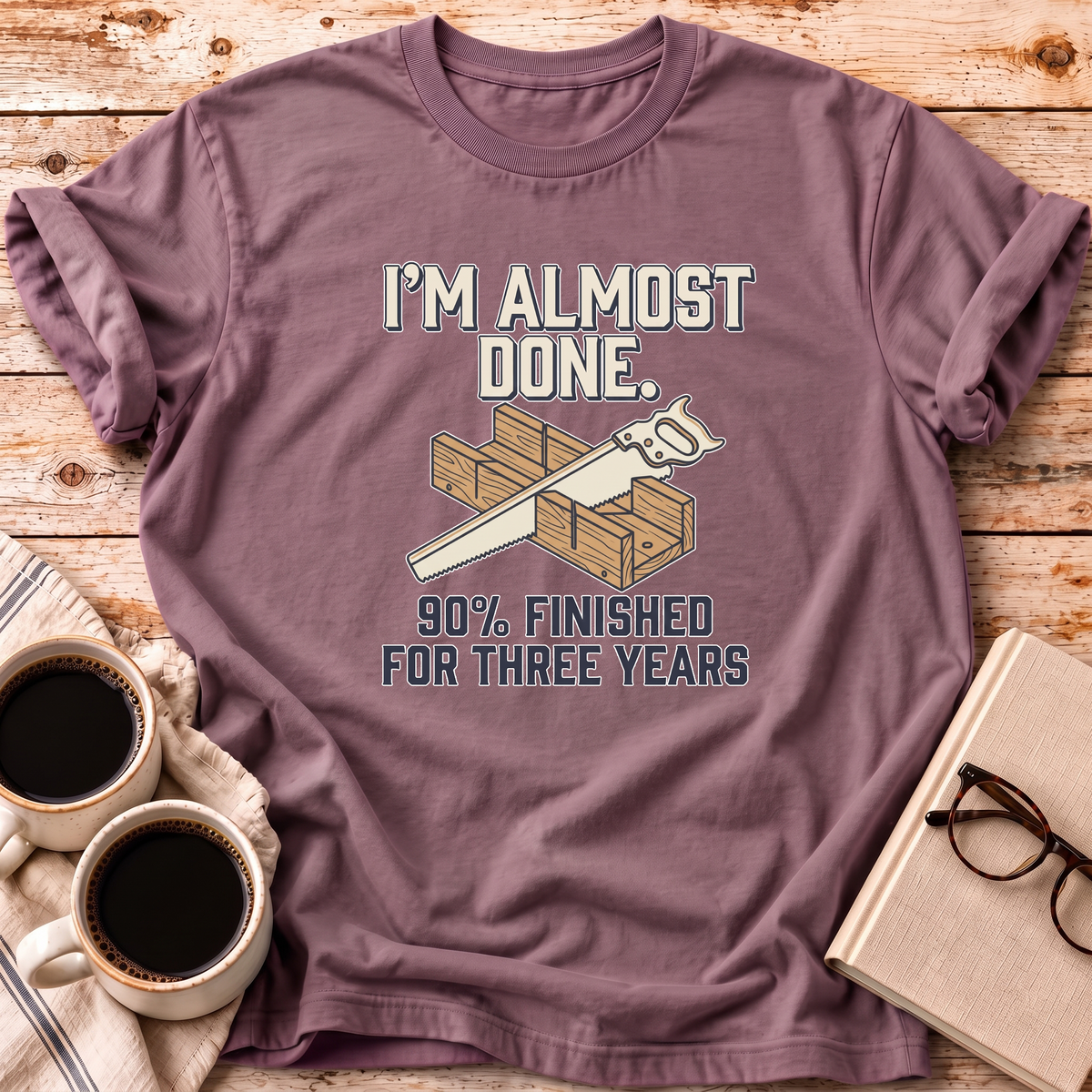 The I'm Almost Done Tee