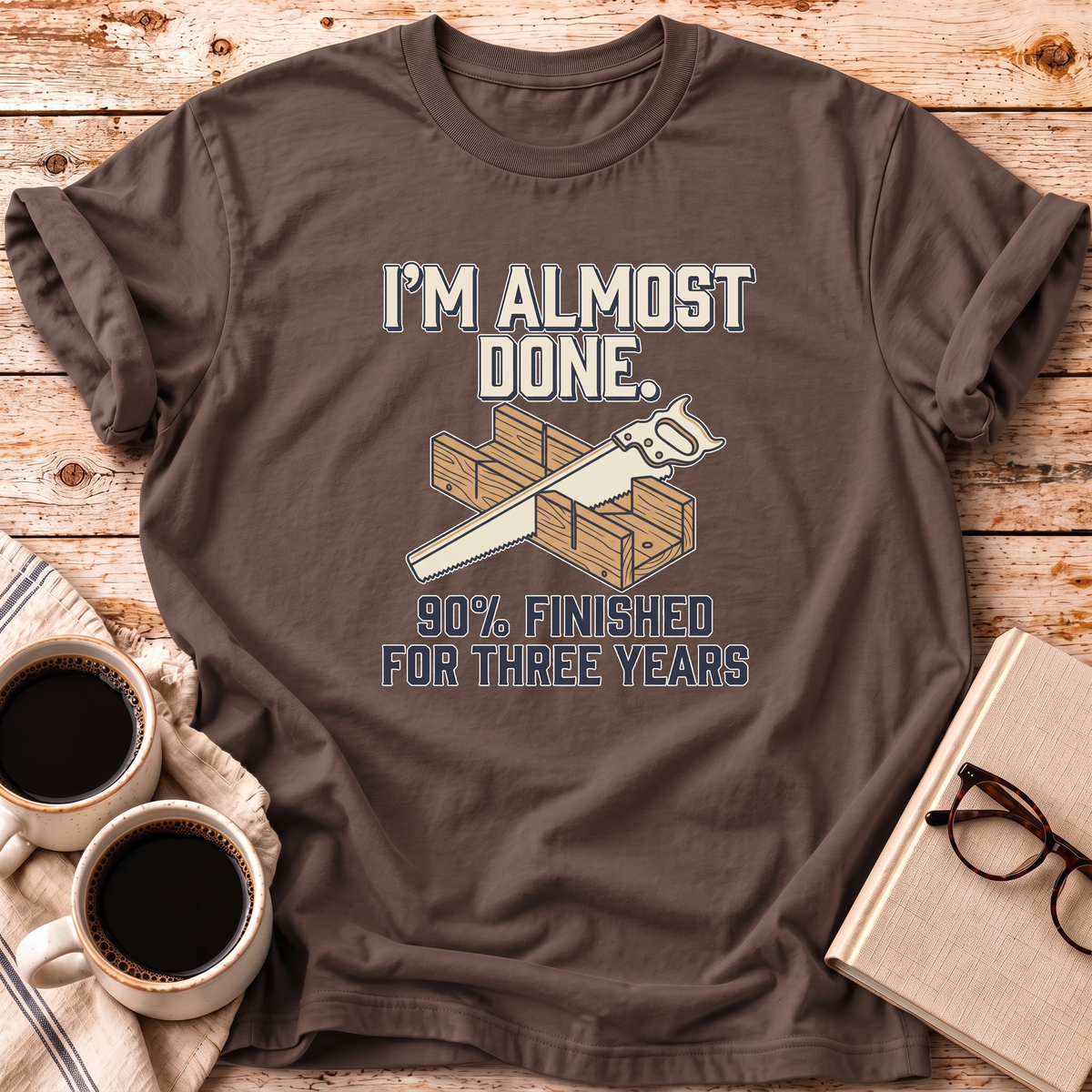 The I'm Almost Done Tee