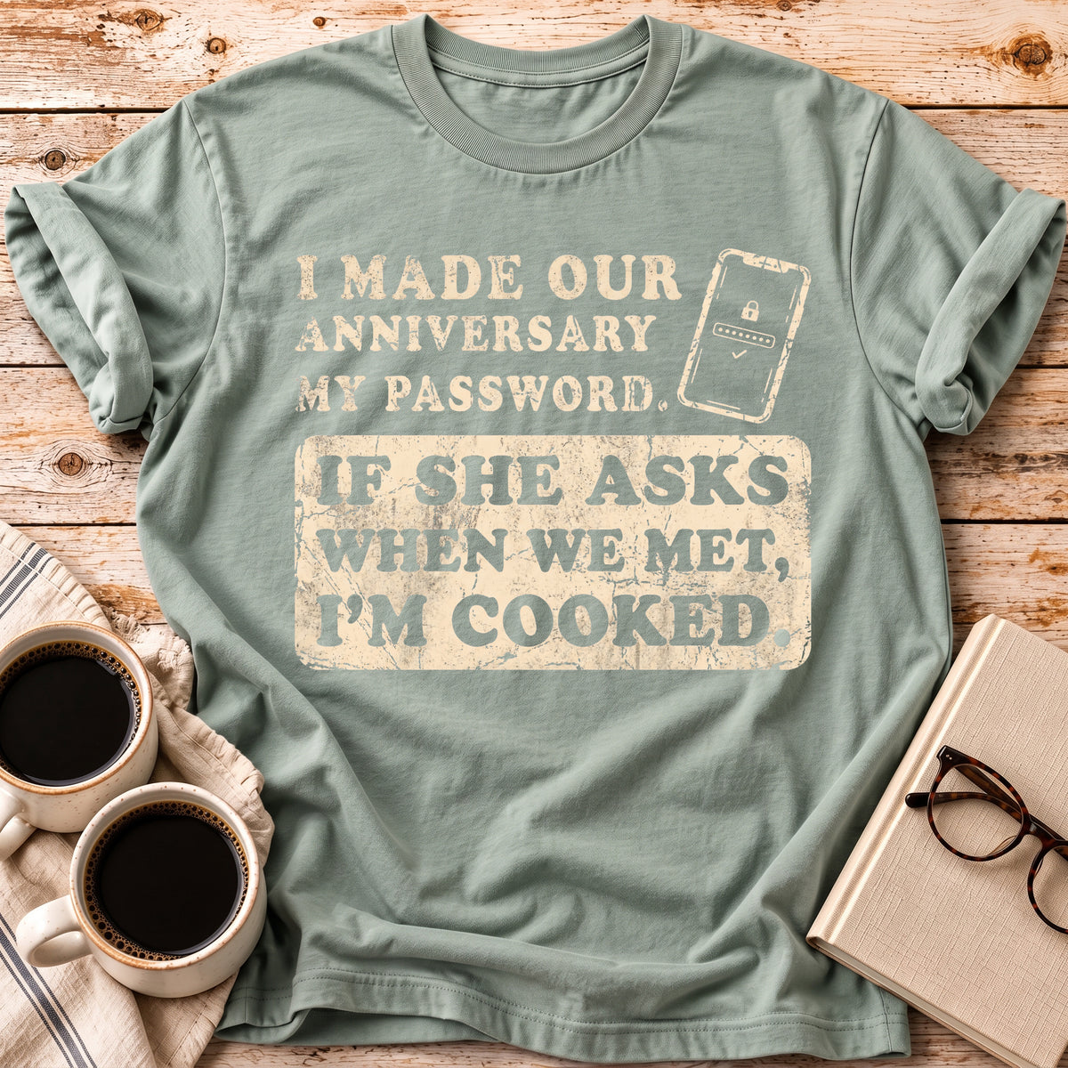 Anniversary Password Tee
