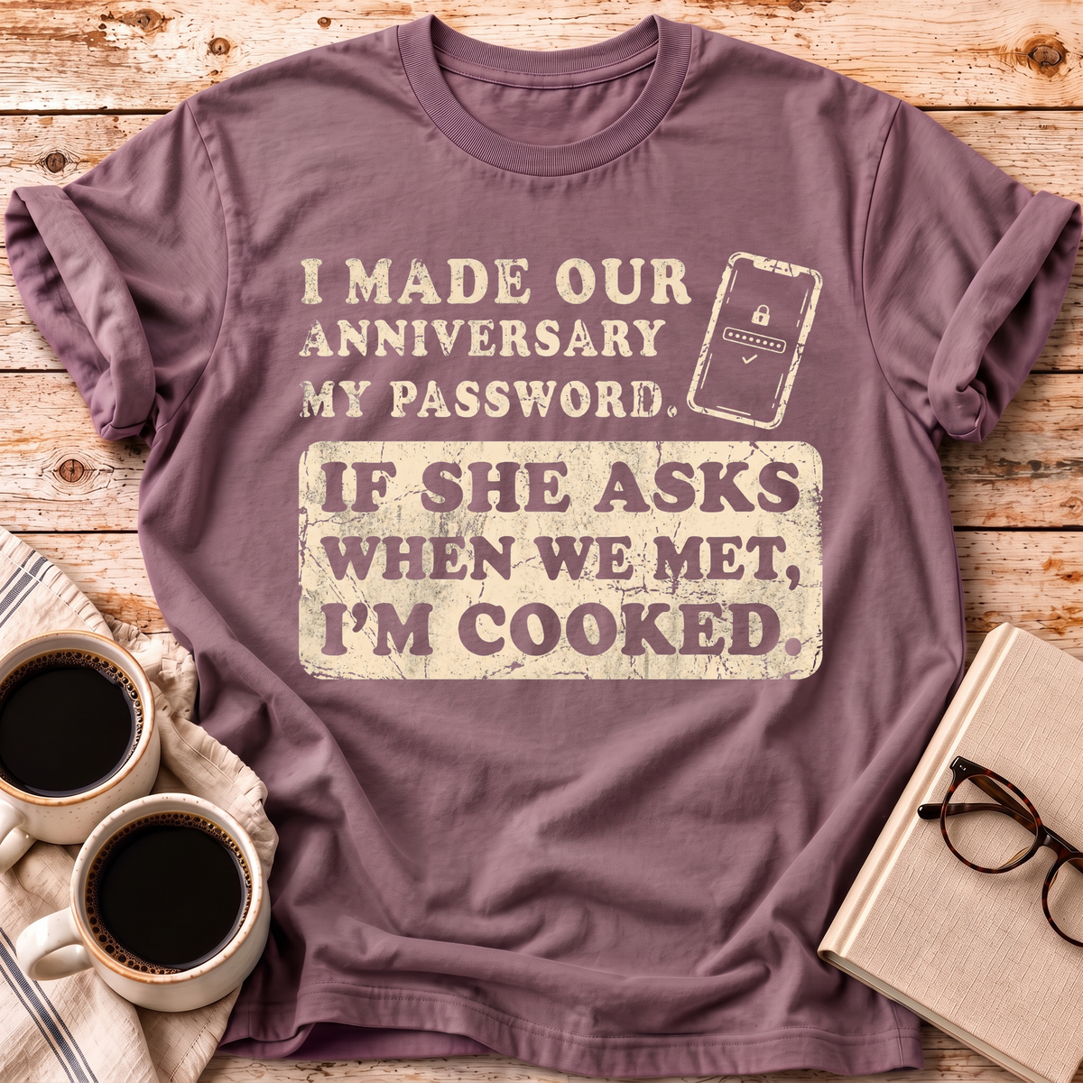 Anniversary Password Tee