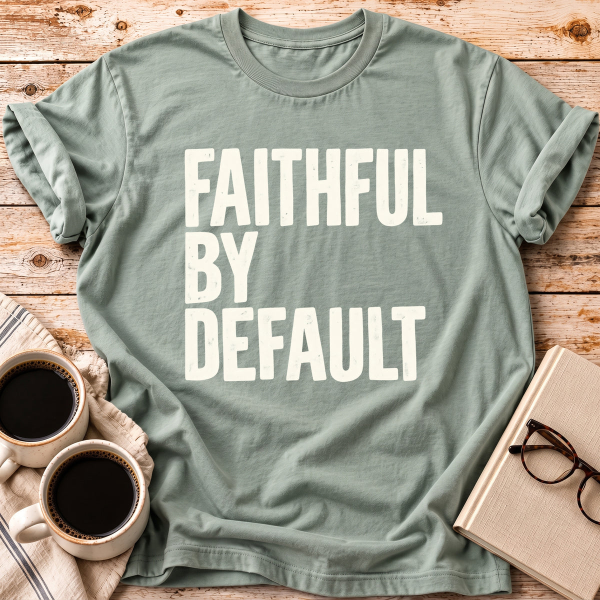 The Faithful By Default Tee