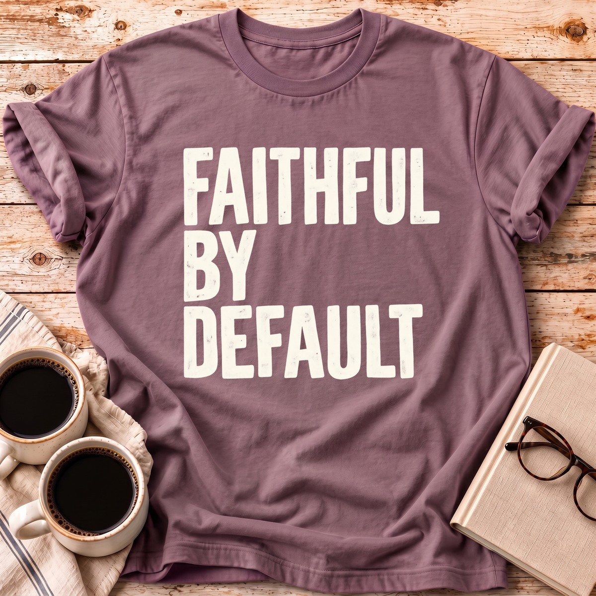 The Faithful By Default Tee