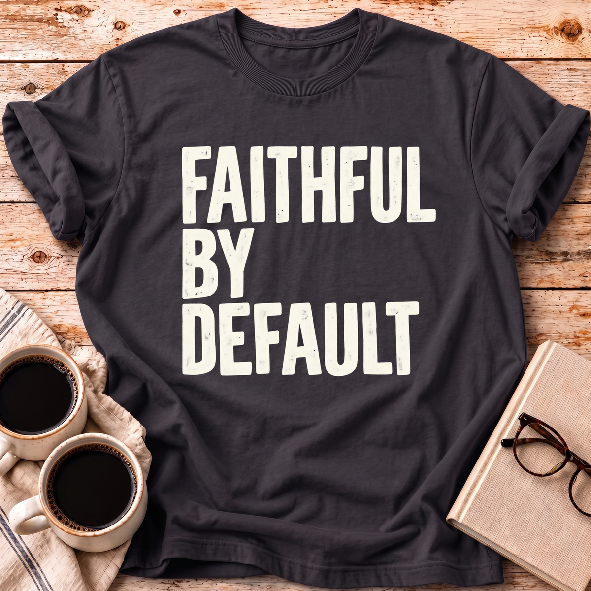 The Faithful By Default Tee