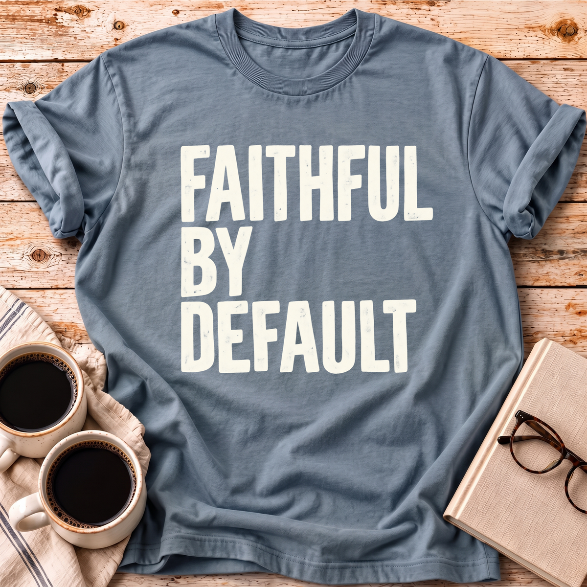 The Faithful By Default Tee