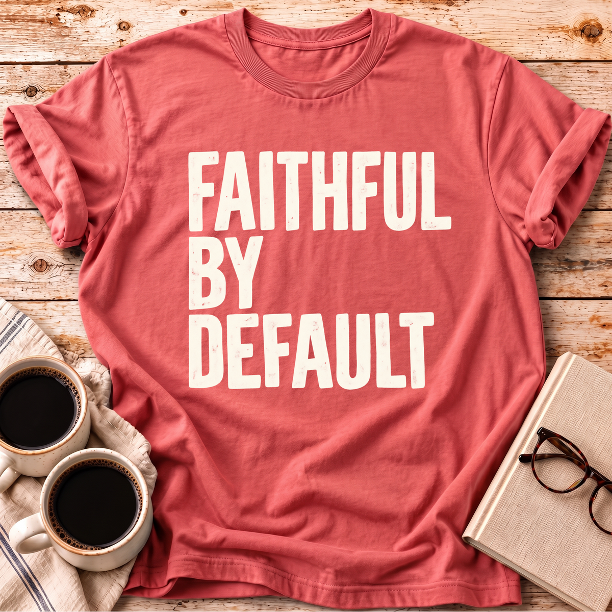The Faithful By Default Tee