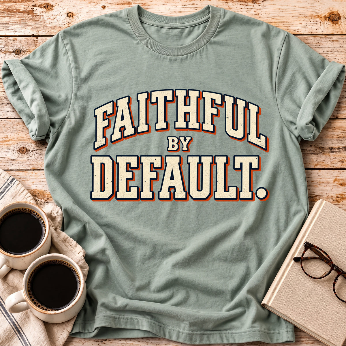 The Original Faithful By Default Tee