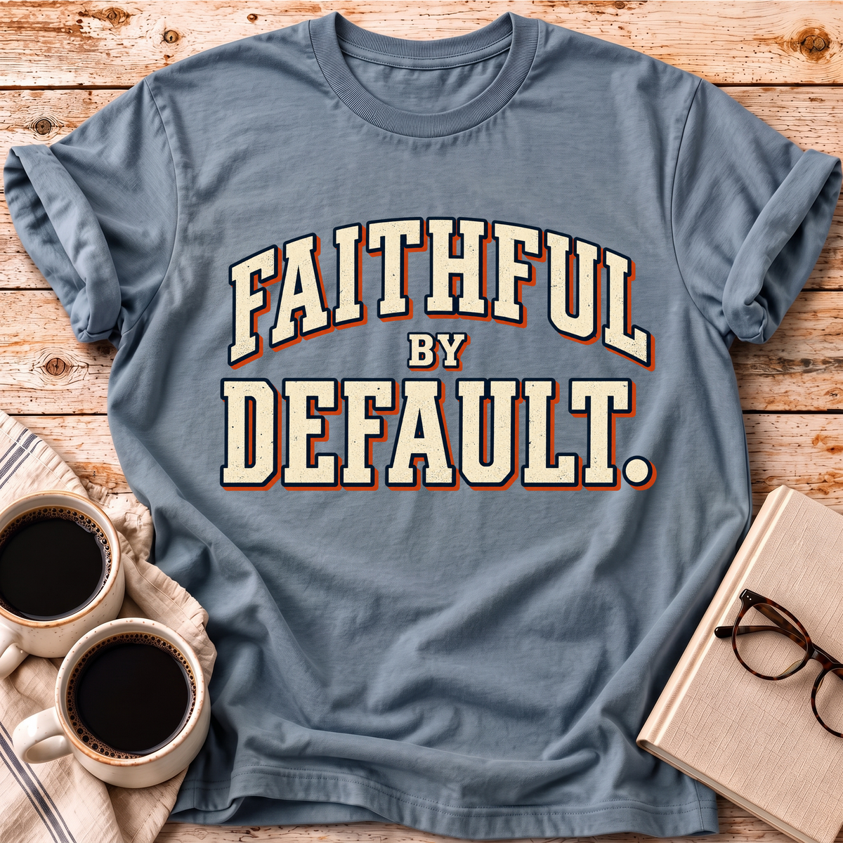 The Original Faithful By Default Tee