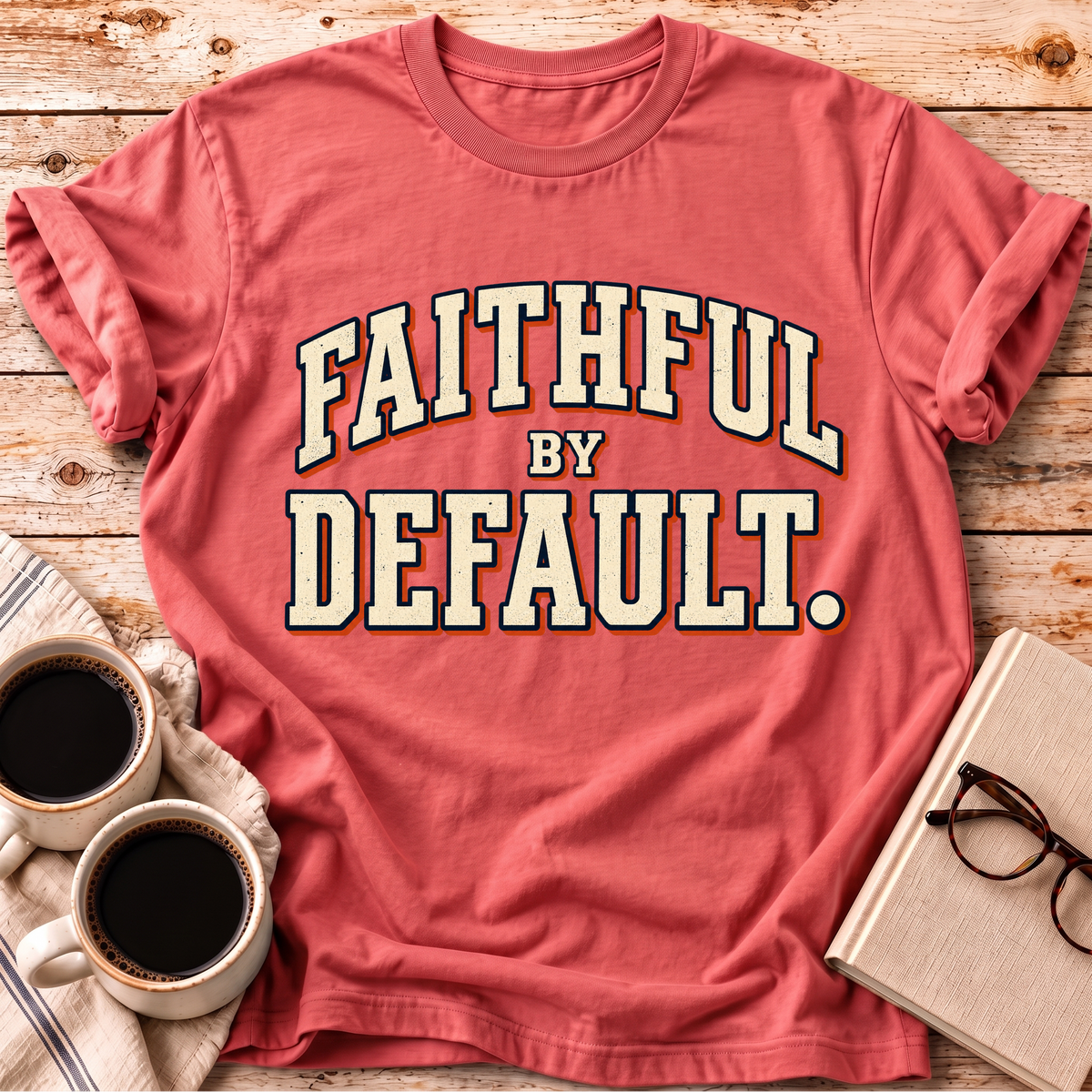 The Original Faithful By Default Tee
