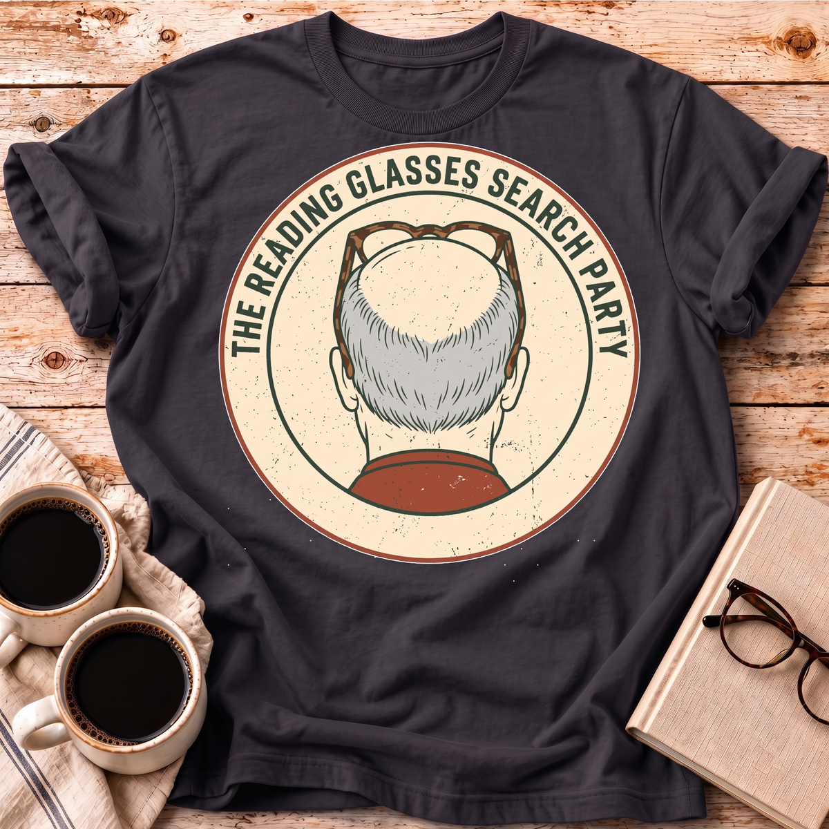 The Reading Glasses Search Party Tee