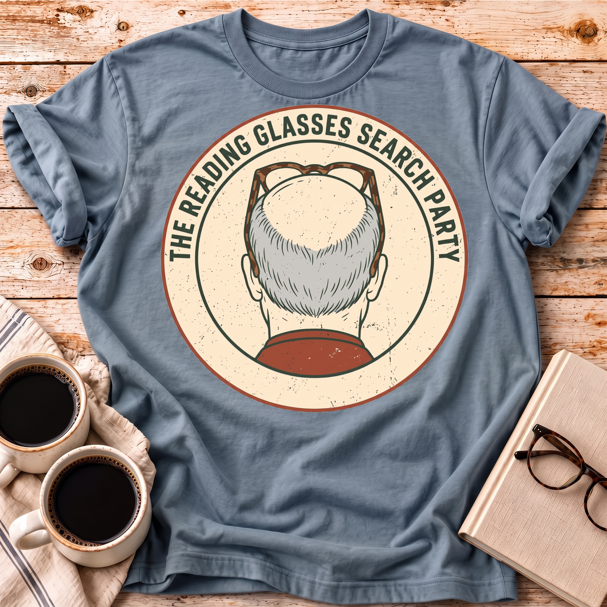 The Reading Glasses Search Party Tee